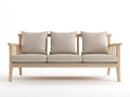 Divano lineare-legno-tessuto-200x78x82 cm-beige-stile moderno