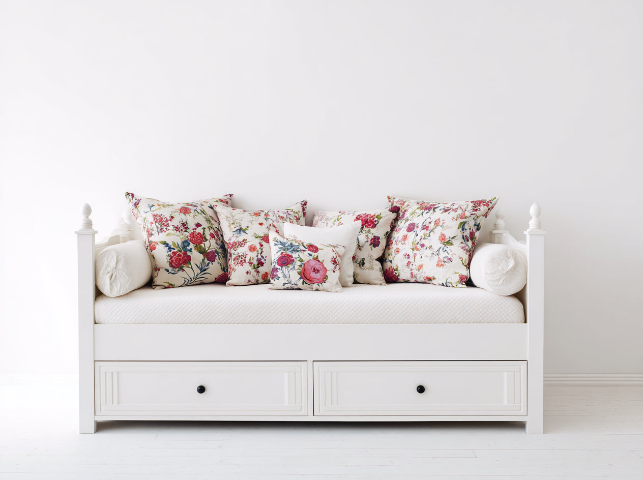 Divano letto-legno ingegnerizzato-legno massello-204x97x86 cm-bianco-stile classico